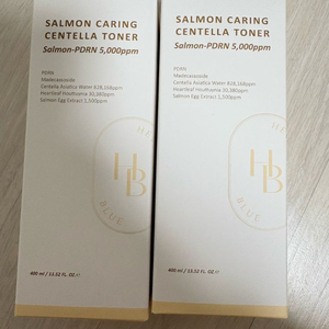 헤브블루 살몬 케어링 센텔라 토너 대용량 400ml