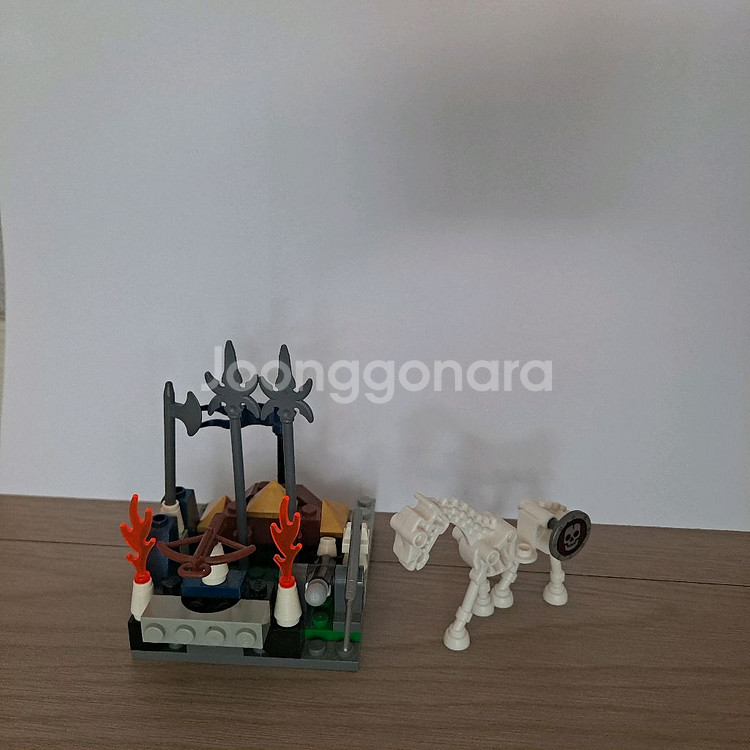 레고 캐슬 미니 요새 + 해골말 창작품--0