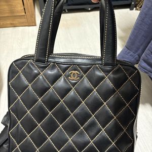 샤넬 빈티지 스티치 토트백 정품