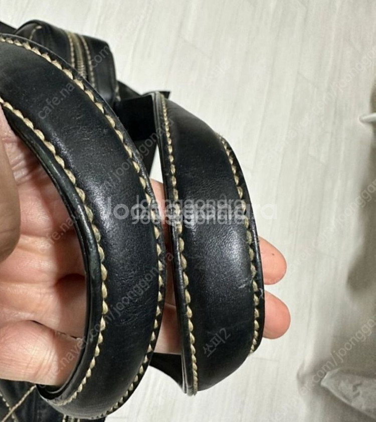 샤넬 빈티지 스티치 토트백 정품--5