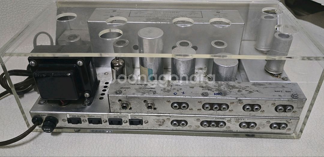 피셔 400C 진공관 프리 앰프--5