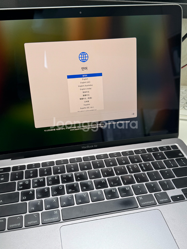 [S급] 맥북에어 M1 256 8gb 스페이스그레이--4