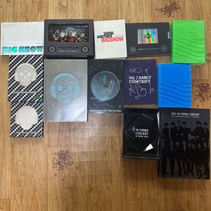 빅뱅 콘서트 포토북 메이킹북 dvd