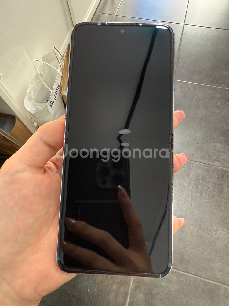 센터올갈이)갤럭시Z플립5 256GB 라벤더/ Y948--1