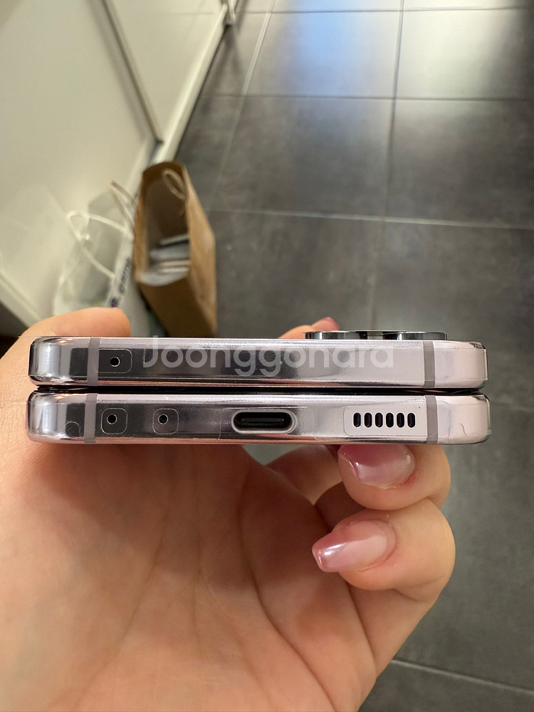 센터올갈이)갤럭시Z플립5 256GB 라벤더/ Y948--5