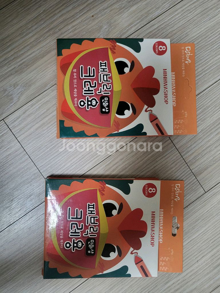 민화샵 패브릭 크레용, 8색, 2세트--3