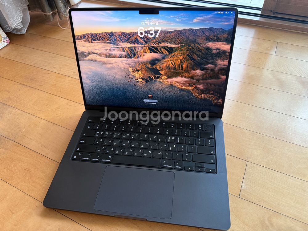 맥북 프로 14 M3 18GB/512GB 스페이스블랙--0