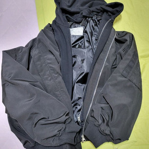 아스노핏ma-1후드 L사이즈