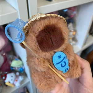 잠자리채 여름방학 카피바라 인형 키링