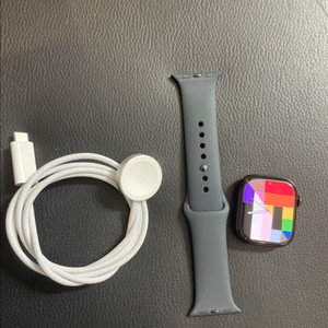 애프워치10 42mm 제트블랙