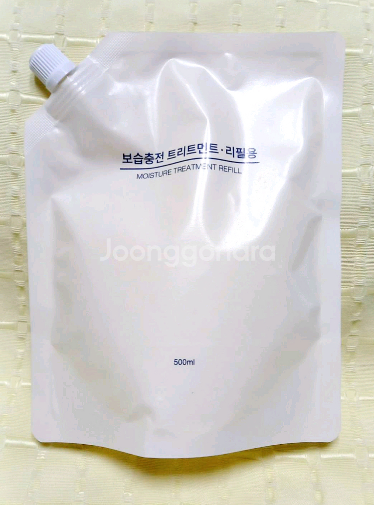 (택포) 무인양품 보습충전 트리트먼트 리필용 500ml--0