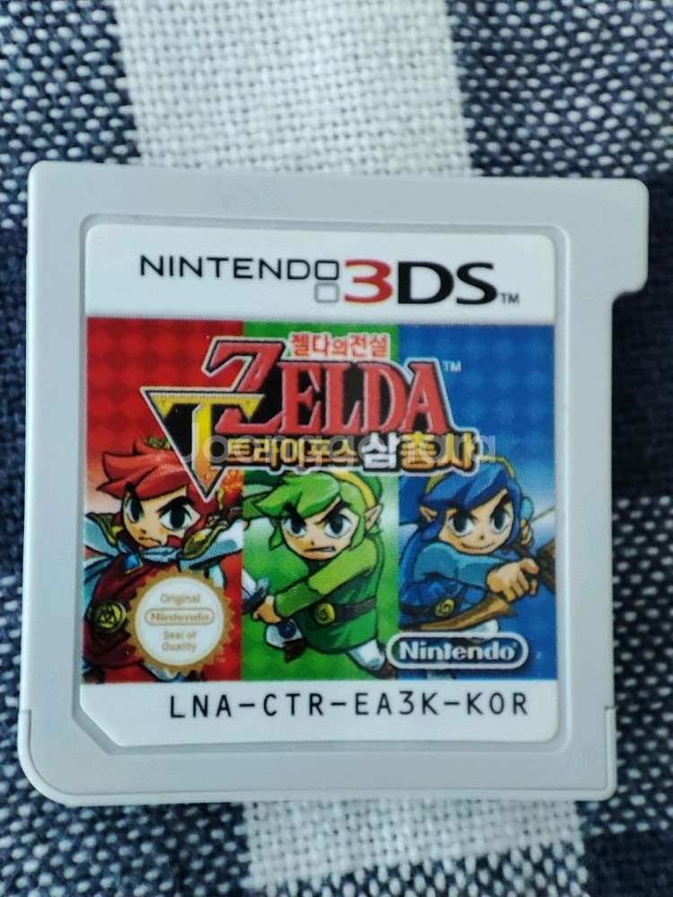 닌텐도 3ds 젤다의 전설 트라이포스 삼총사--0