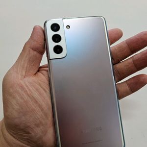 갤럭시 S21플러스 실버 무잔상 A급