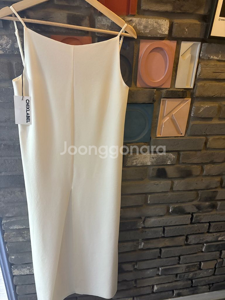 CHIXLABEL H 린 슬릿 롱 원피스/가격내림--4