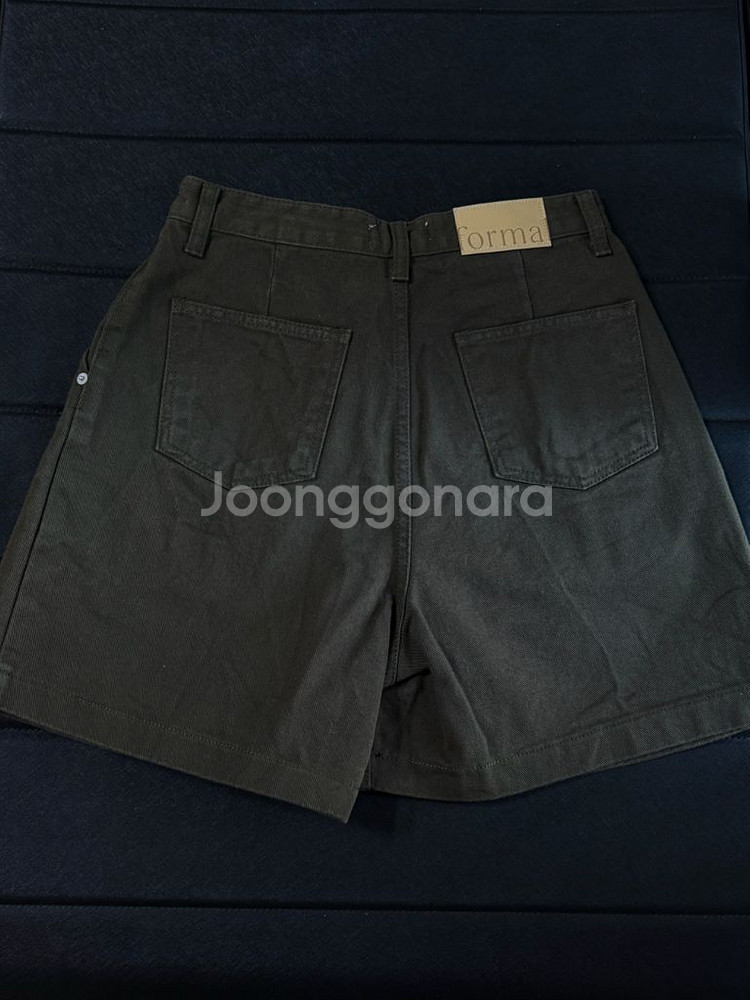 어텀 폴 핀턱 쇼츠 반바지--0