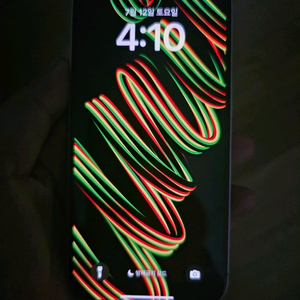 아이폰 16 화이트 128gb 배터리사이클 약 50