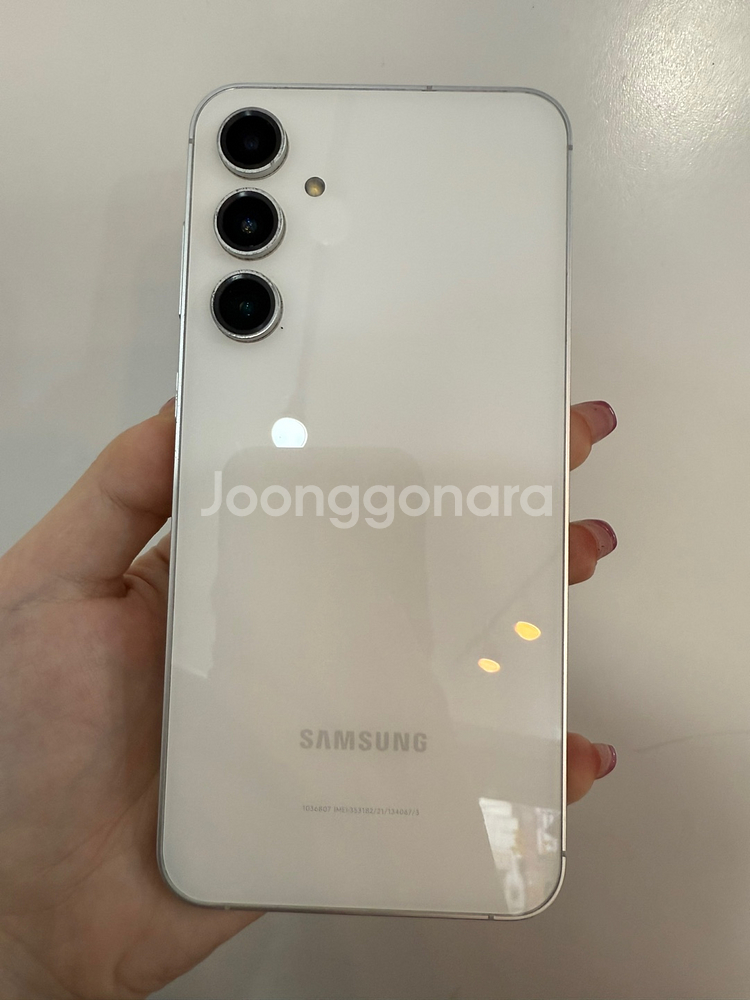 무잔상)갤럭시S23FE 256GB 크림/ Y952--5