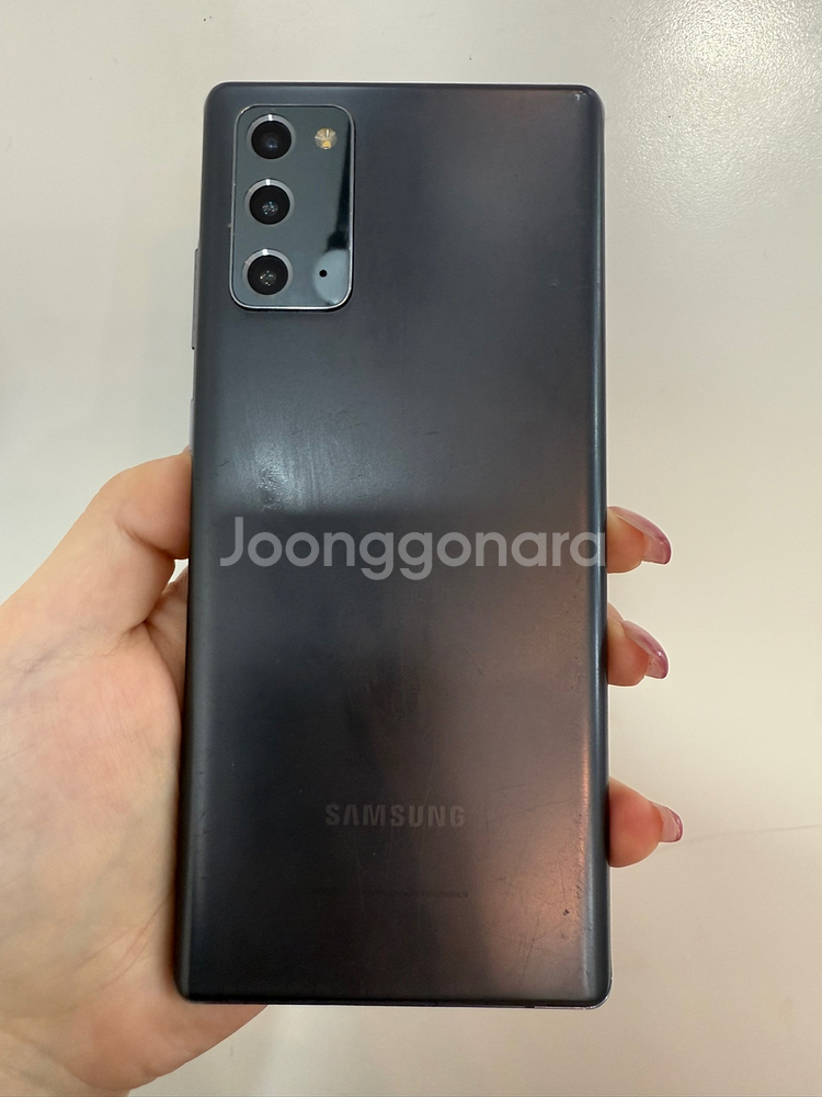 무잔상)갤럭시노트20 256GB 그레이/ Y953--0