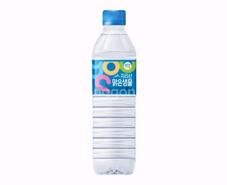 칼답) 지리산맑은샘물 500ml 2개 GS25편의점--0