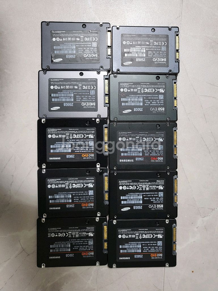 삼성SSD 250G/10개일괄판매/최저가--1