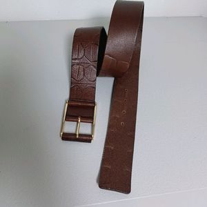 여성 통가죽벨트