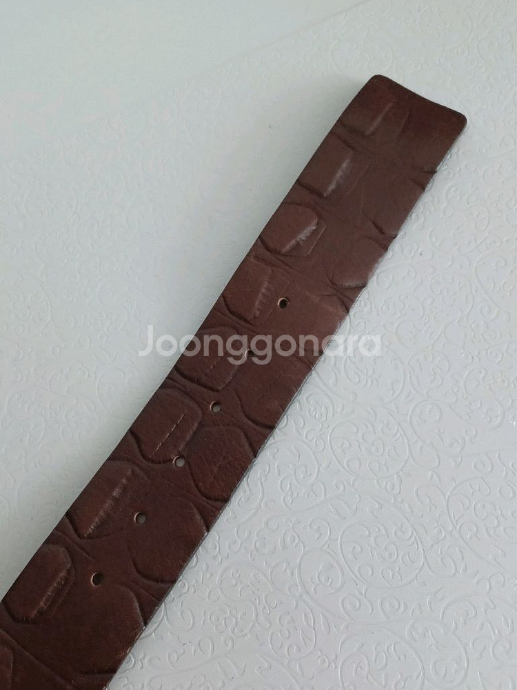 여성 통가죽벨트--2