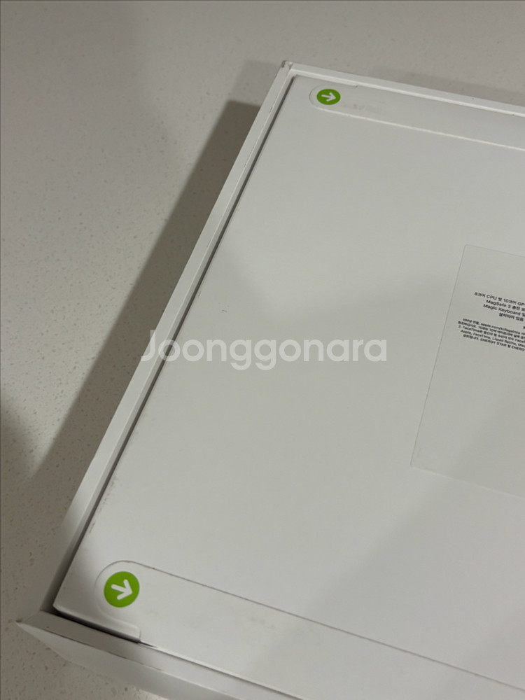 맥북에어15 M3 16GB/256GB 미드나이트 미개봉--3