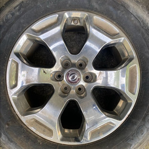 더뉴 모하비 크롬 18인치휠타이어 4개