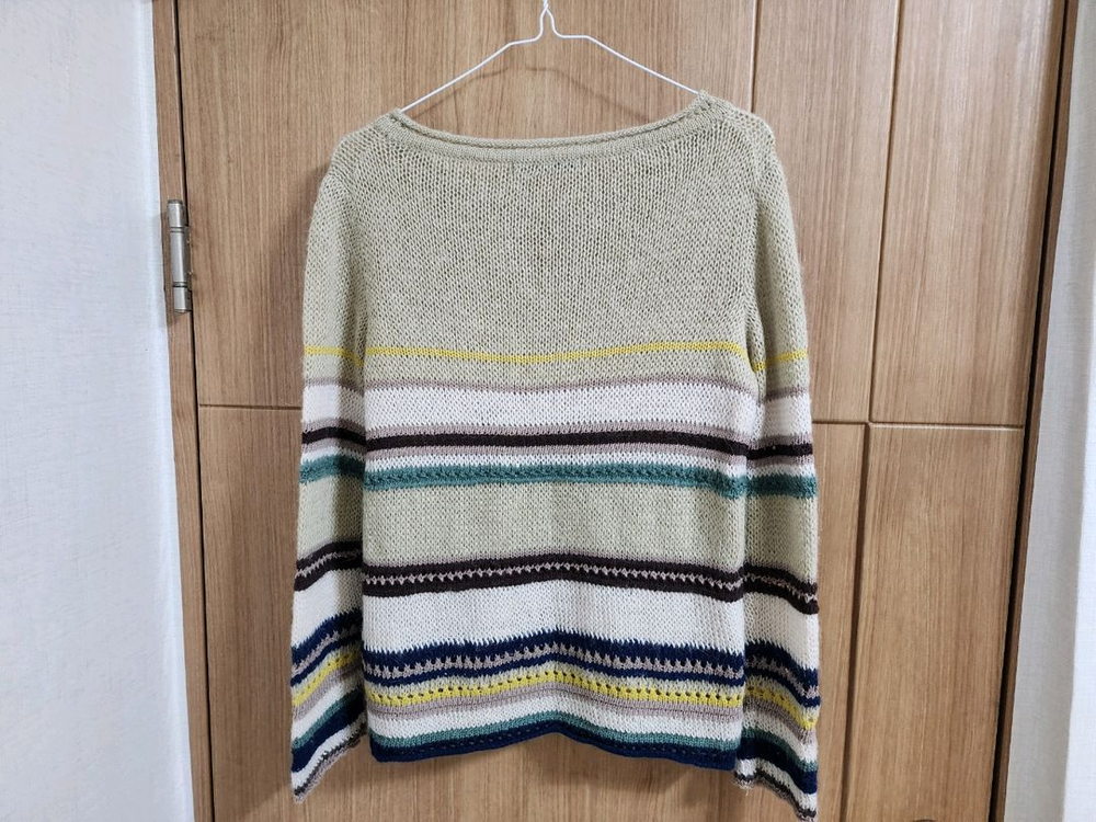 (66)여성 시스템 울혼방 니트--2