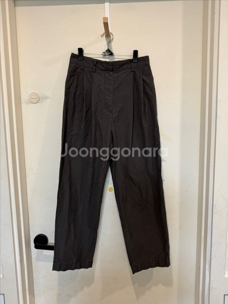 낫띵리튼 코튼나일론 턱 팬츠--0