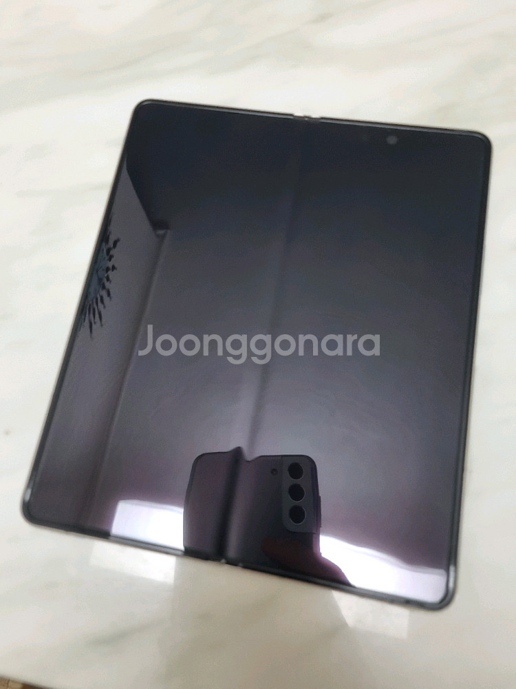 갤럭시 폴드5 512gb 크림 올갈이(올수리) 새상품급--2