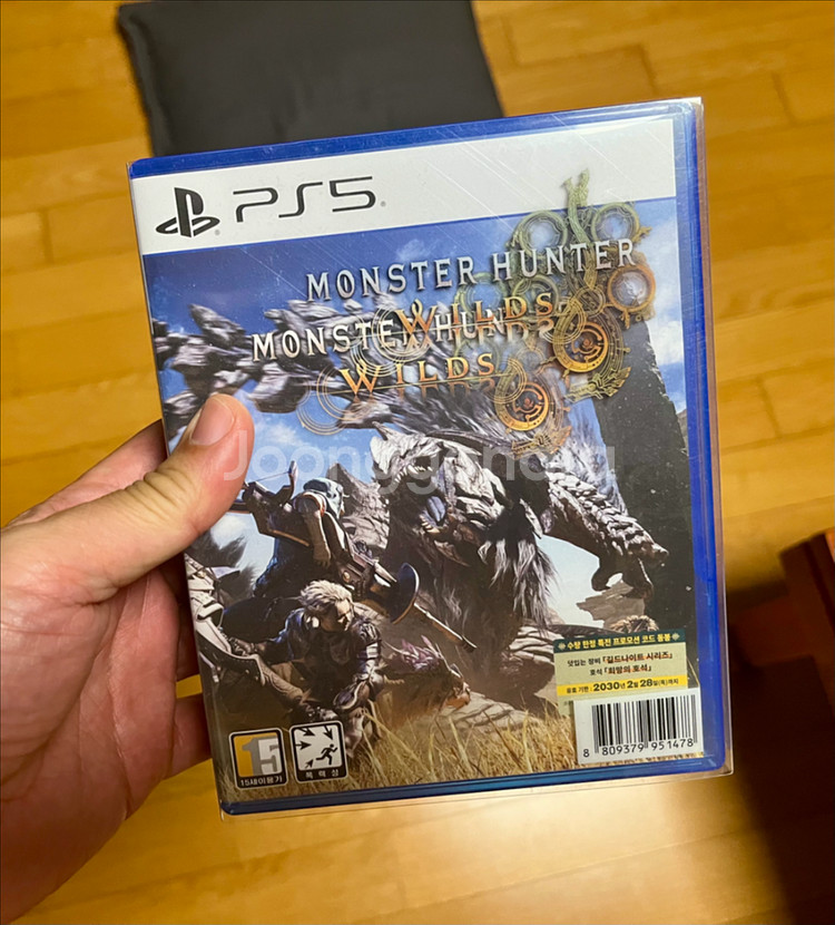 PS5 몬스터 헌터 와일즈 스틸북--0