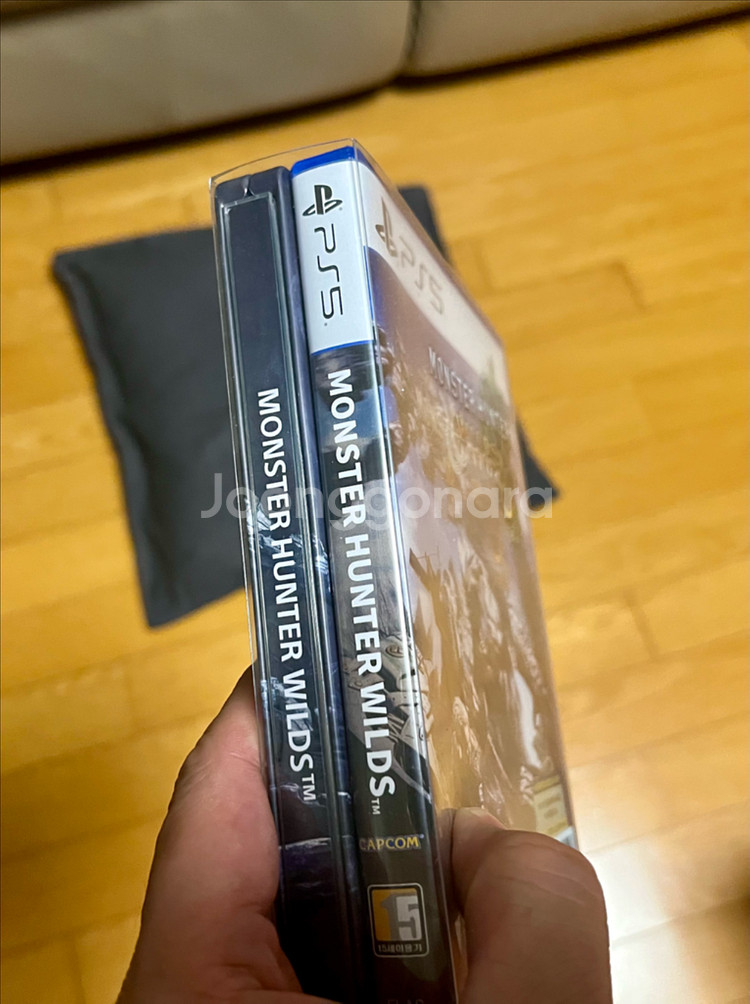 PS5 몬스터 헌터 와일즈 스틸북--1