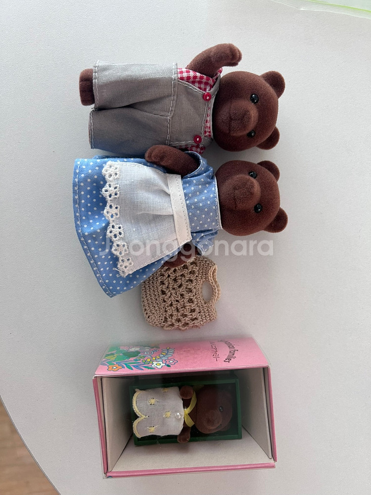 구버전 일본판 실바니안패밀리 곰가족--0