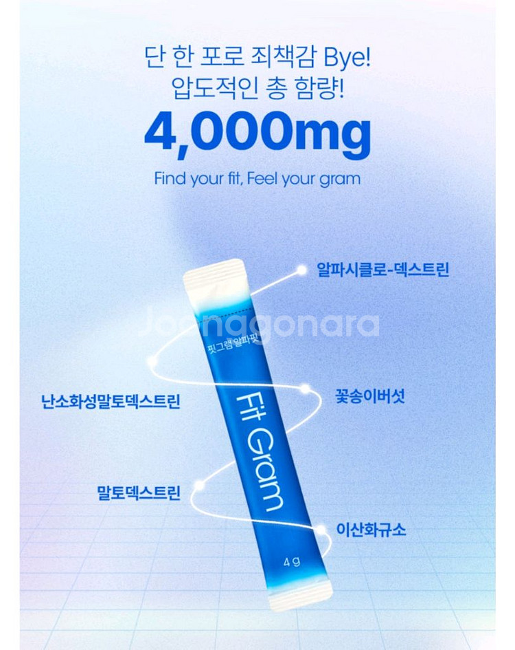(미개봉 새상품) 핏그램 알파핏 다이어트 보조제 식품--6