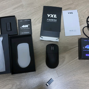 VXE R1 Pro 마우스 +4k 리시버