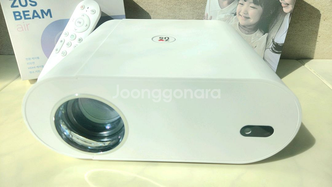 저스 에어빔 빔프로젝터 가정용 4K 초단초점 프리미엄--5