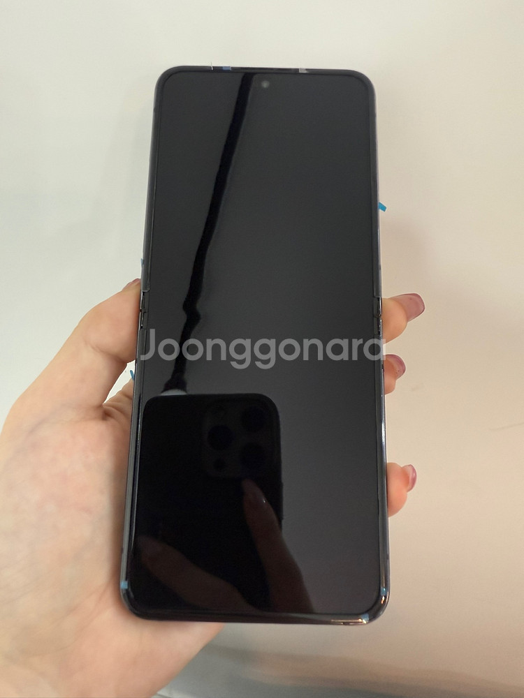 센터판)갤럭시Z플립5 256GB 그라파이트/ Y957--2