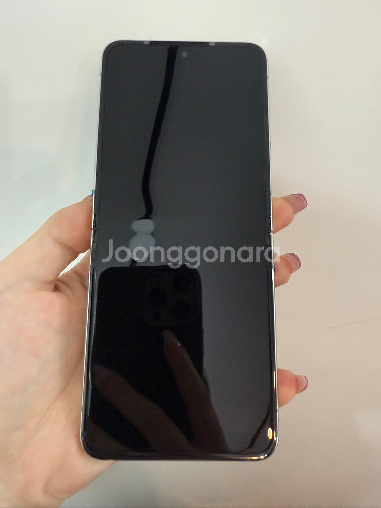 센터수리)갤럭시Z플립5 256GB 크림/ Y958--6