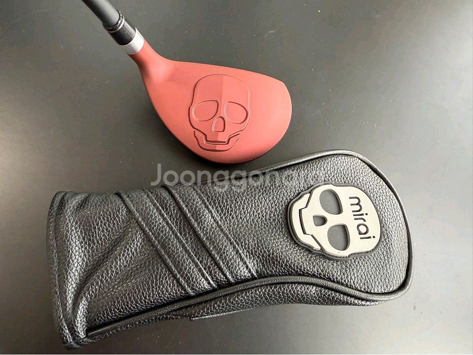 미라이 스컬 남성 버건디 5번 22도우드 + 블랙퍼터--1