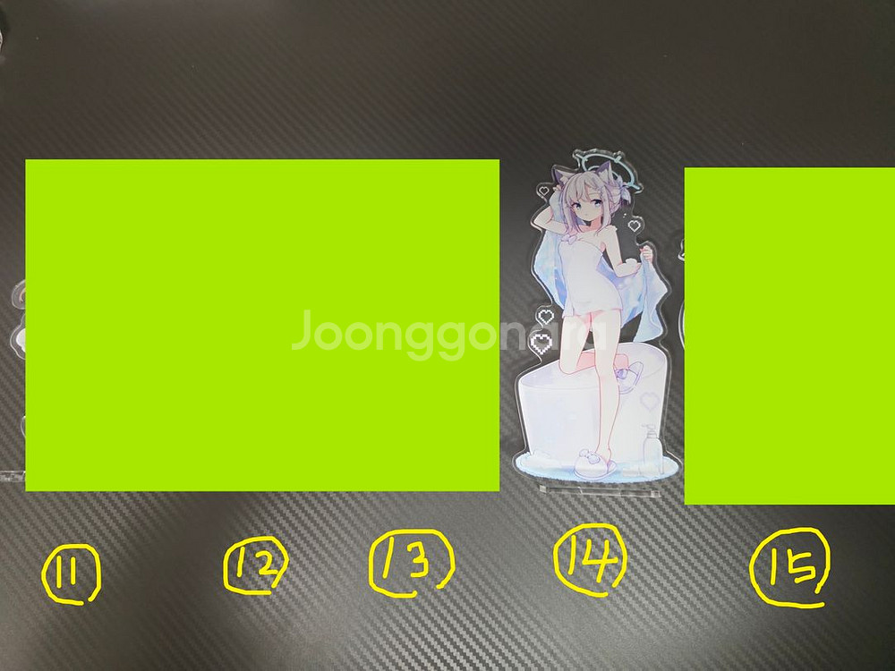 블루아카이브 아크릴 스탠드(개봉) 팝니다.--2