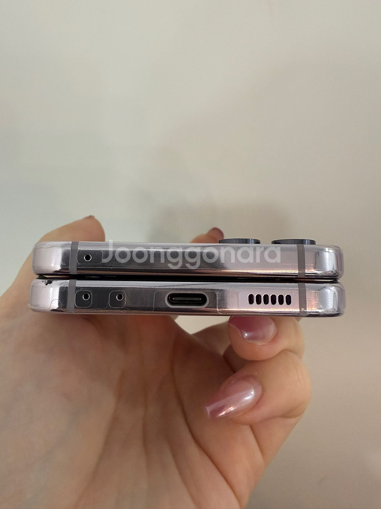 센터수리)갤럭시Z플립5 256GB 라벤더/ Y959--5