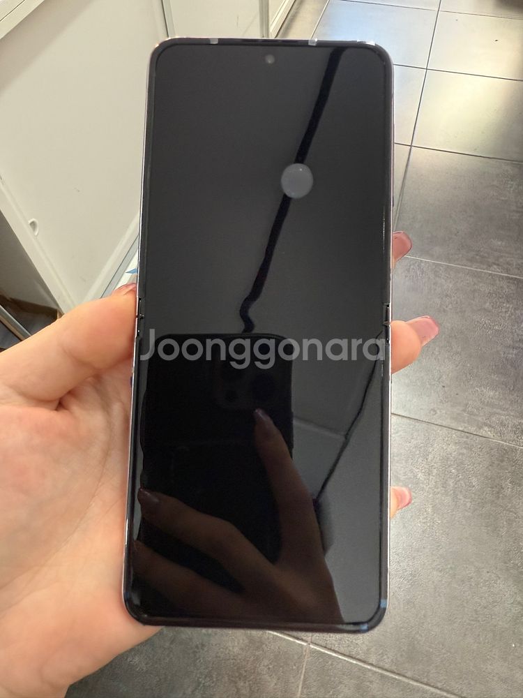 센터수리)갤럭시Z플립5 256GB 라벤더/ Y959--5