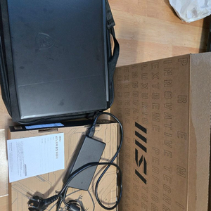 MSI GF76 풀 박스 팝니다.