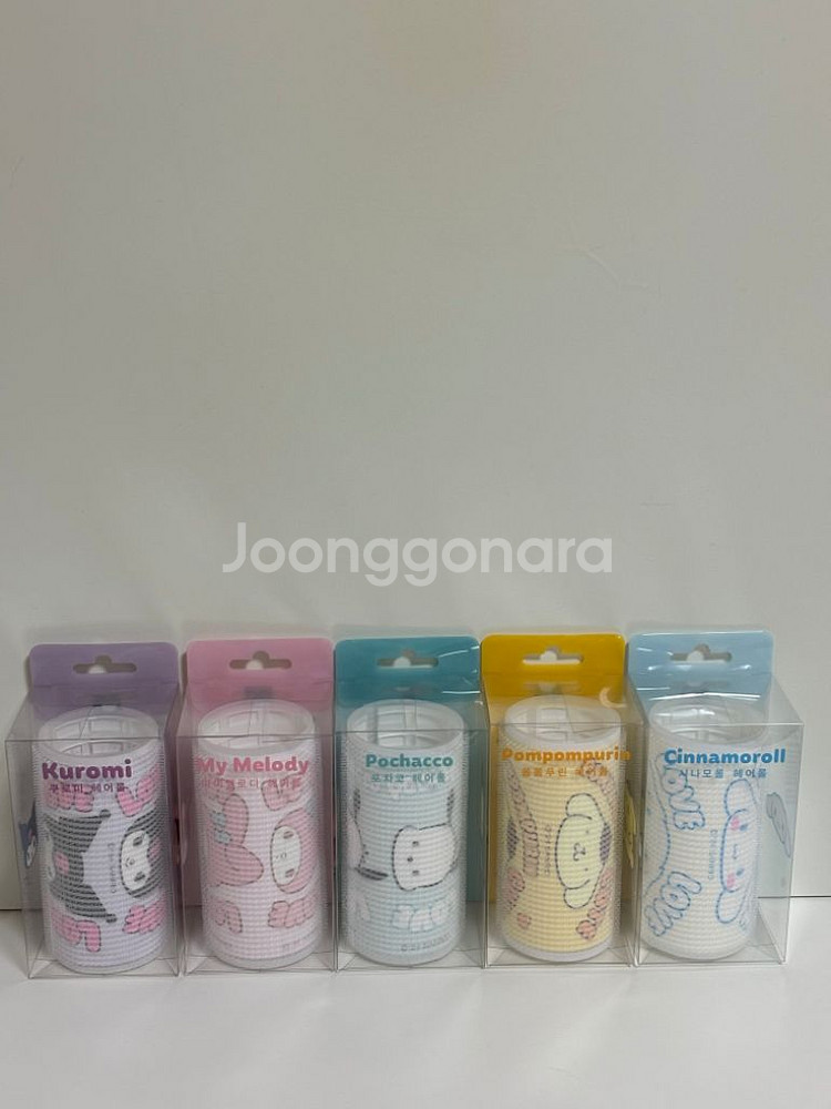 산리오 대형 헤어롤 [정품 새상품]--0