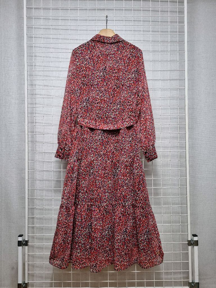 칼라거펠트 쉬폰 원피스 66 이미지