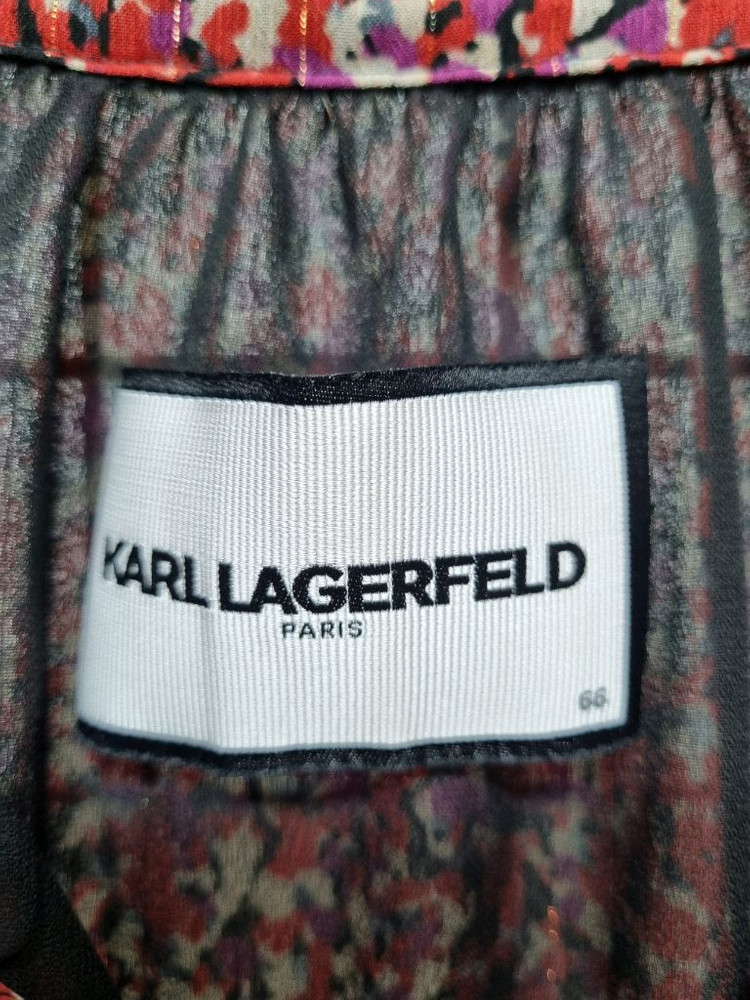 칼라거펠트 쉬폰 원피스 66 이미지