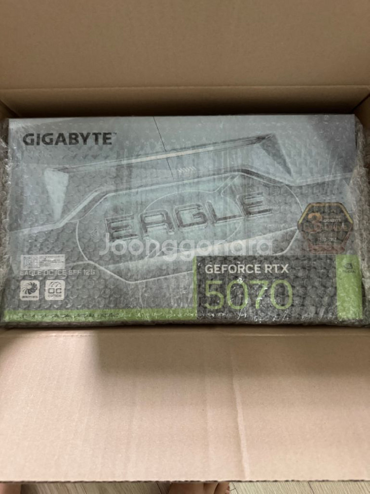 (미개봉 새상품) 그래픽카드 rtx 5070 eagle--1