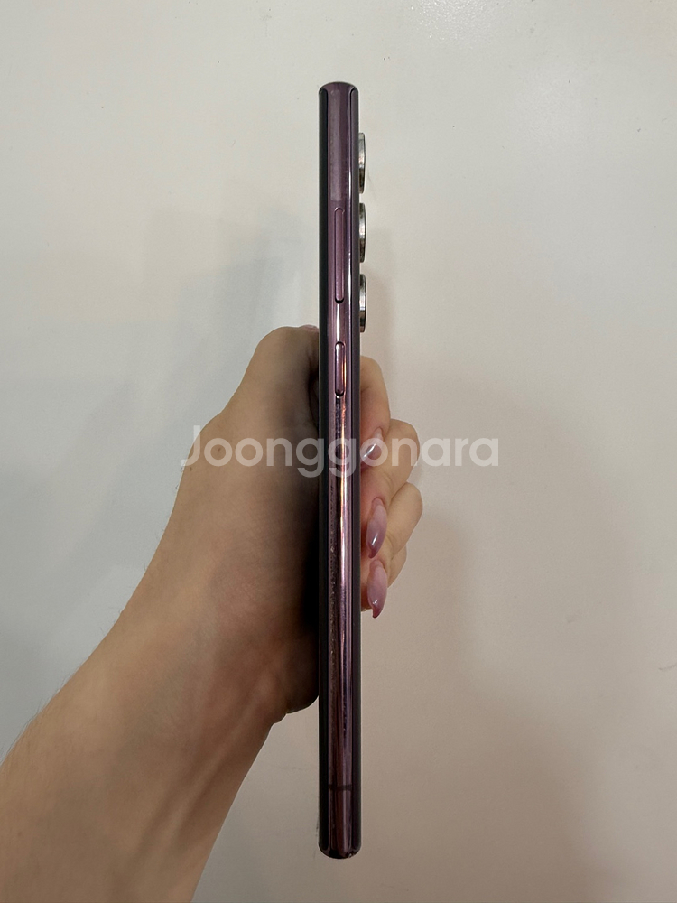 무잔상)갤럭시S22울트라 256GB 버건디/ Y960--1