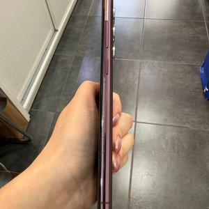 무잔상)갤럭시S22울트라 256GB 버건디/ Y960